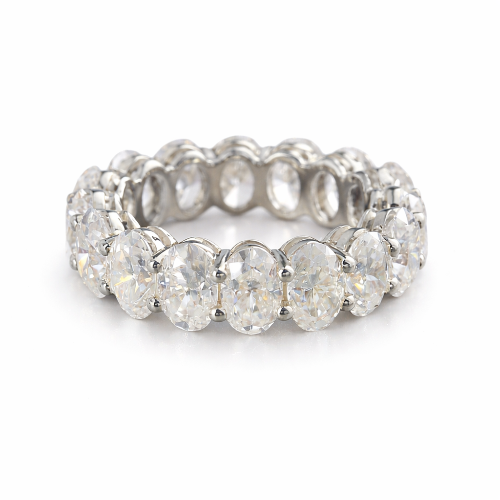 PRE ORDER Oval Cut Diamonds Full Eternity Ring