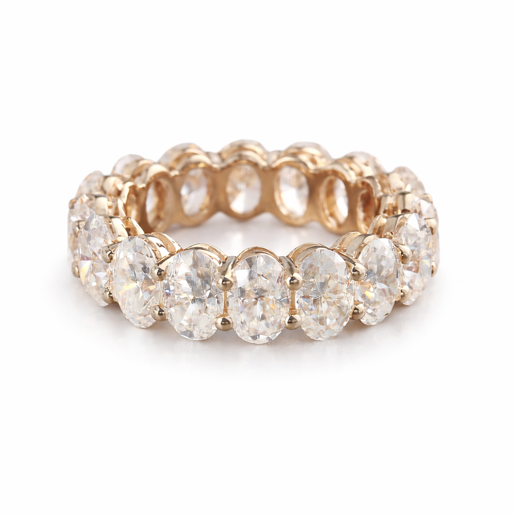 PRE ORDER Oval Cut Diamonds Full Eternity Ring