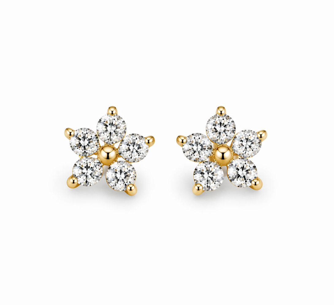Flower Baby Earrings