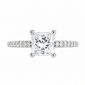 PRE-ORDER Princess Cut Diamond Engagement Ring