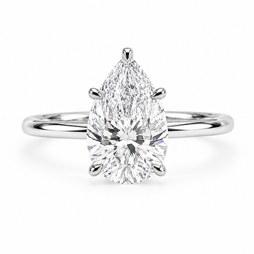 PRE-ORDER Pear Cut Diamond Engagement Ring