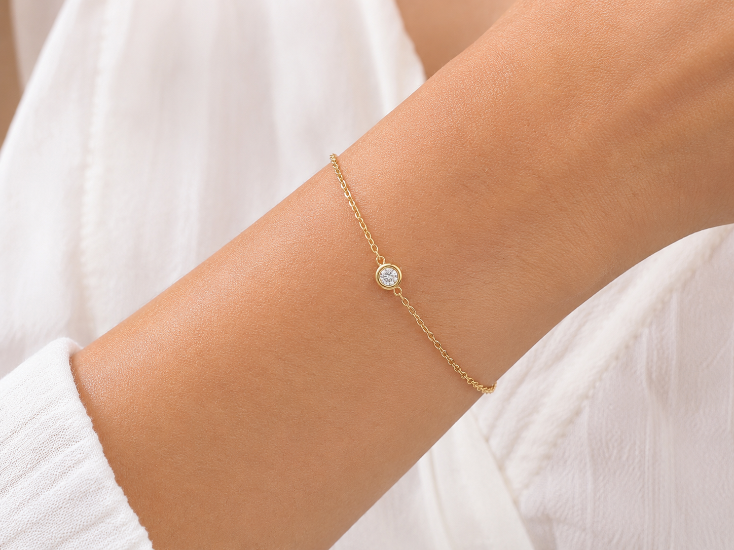 0.20ct Round Brilliant Diamond Bracelet