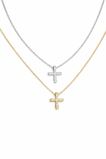 Cross Diamond Necklace