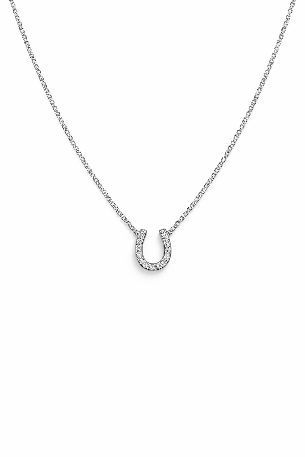 Horseshoe Diamond Necklace