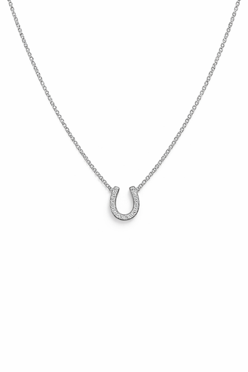 Horseshoe Diamond Necklace