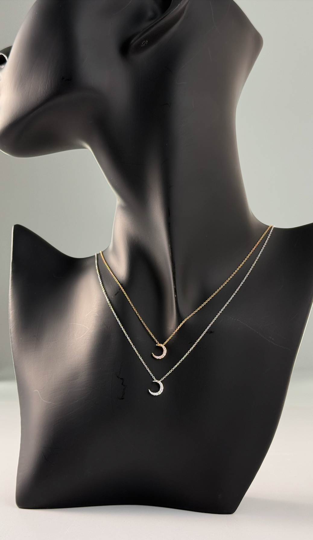 Moon Diamond Necklace
