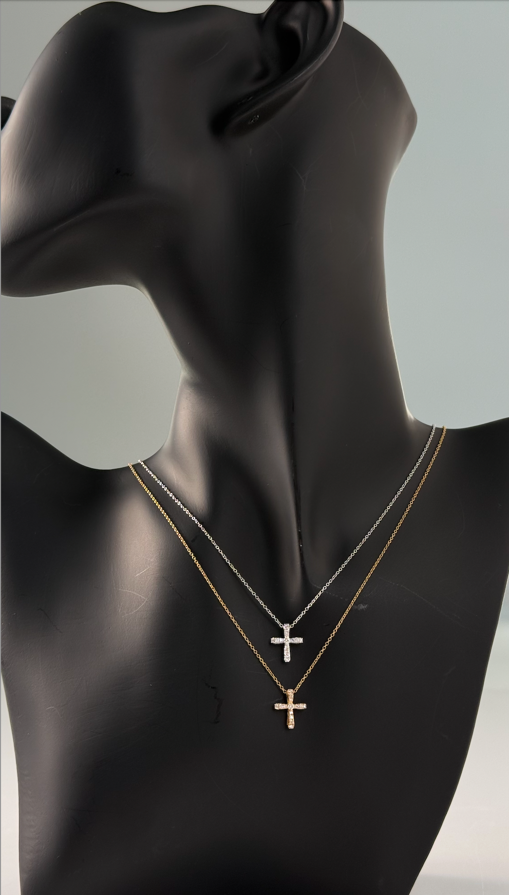 Cross Diamond Necklace